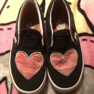 Vans girl slip ons